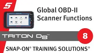 Global OBD-II Scanner Functions: TRITON-D8&reg; (Pt. 8/13) | Snap-on Training Solutions&reg;