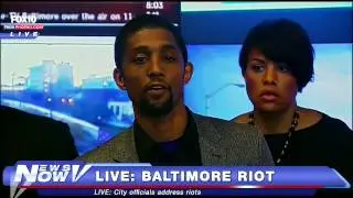 FNN: Baltimore Mayor Stephanie Rawlings-Blake Responds to Riots, Sets Curfew