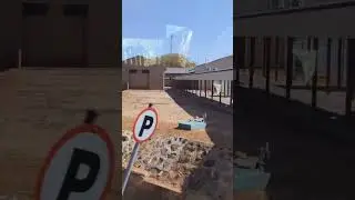 Ramokgwebana Border post, Francistown Botswana.