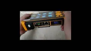 HD-3200 5-inch CCTV Tester Mini Monitor Review: 8MP CVI TVI AHD SDI CVBS Analog HDMI Testing