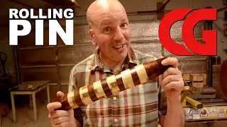 Segmented Wood Rolling Pin - Art, Woodturning