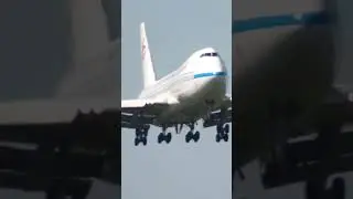 Air Central Boeing 747 Jumbojet landol Budapesten