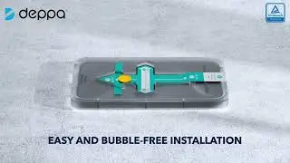 Premium TUV-Certified Anti-Blue Light Screen Protector | Easy Installation Kit by Deppa