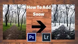 How to Add Snow to Your Photos-Photoshop Tutorial