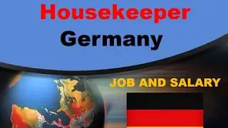 Housekeeper Salary in Germany - Jobs and Wages in Germany