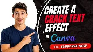 How to Create a Crack Text Effect in Canva [2026 Guide]