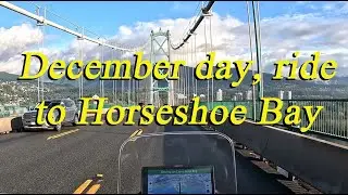 December day ride to Horseshoe Bay #nx500 @hondamotorcycles @GoPro #vancouver #twisties