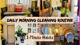 Daily Habits For Clutter Free Home/ONE-MINUTE Habits For Tidy Home