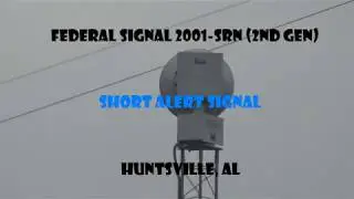 Federal Signal 2001-SRN (2nd gen) Siren Test | Huntsville, AL | (3/4/20)