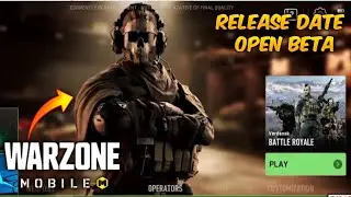 WARZONE MOBILE OFFICIAL RELEASE DATE ? | WARZONE MOBILE BETA TEST