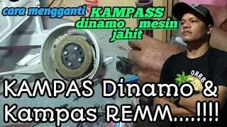 Cara ganti kampas dinamo mesin jahit ~ servis dinamo mesin jahit
