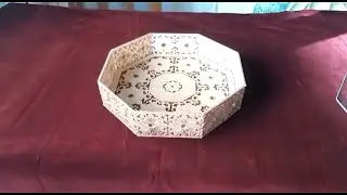 صنع علبة بخشب الليزر تصلح لعدة استعمالات بطريقة سهلة ومبسطة  / اشغال يدوية / DIY CNC BOIS