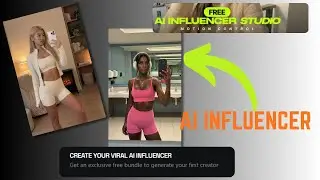 Higgsfield AI Influencer Tutorial, Create And Earn