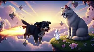 Happy the Skydog &ndash; Epic Sky Adventure Chasing Cats!
