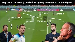 France 2-1 England | Tactical Analysis | Southgate vs Deschamps | Hindi |