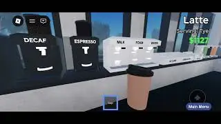 Niche barista 3 minute gameplay?? (Two knowa drink?👀)♡