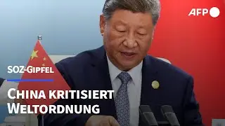 China kritisiert internationale Weltordnung bei SOZ-Gipfel | AFP