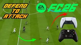 4 Game-Changing Tactics FC 26 - Counter Attacks & Defence Settings Guide #fc26