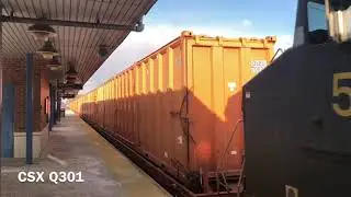 A few NJT and Freight trains at Union, NJ 3/6/19