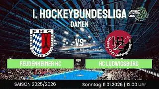 MHC TV | Feudenheimer HC - HC Ludwigsburg | 1. Bundesliga Halle Damen S&uuml;d | 11.01. - 12:00 Uhr
