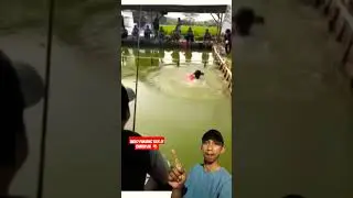 wkwkw ngerjain orang lagi mancing #mancinglucu #prank #shorts