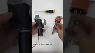 How to change the 360 photo booth motor?