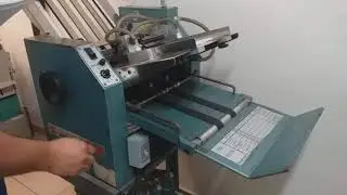 BAUMFOLDER 714 DOBLADORA DE PAPEL DIC. DE 2019