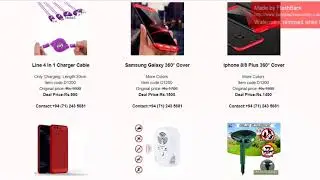 Online Store Simple Website