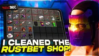 I Cleaned The Shop On Rustbet! (1000$)