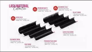 👑 Discover our latest updated Lash Material Collection at BME2025