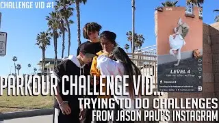 Parkour Challenge Video - Doing challenges from Jason Paul's Instagram