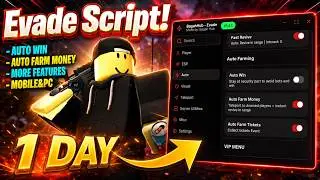 *NEW* Evade [UPD TMRW] Script 2026 | Auto Farm + Sell Revive + Auto Farm Coins + More (WORKING)