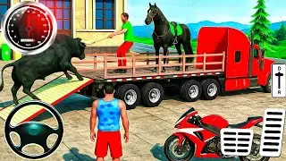 Farm Cargo Animals Transport Truck 3D - Animal Transport Truck Simulator - Android GamePlay 