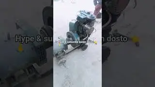 5kw generator bearing type engine service & fly wheel fix #engineblock #powergenerator #ytshorts