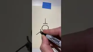 Как нарисовать ядерный символ маркером Sharpie!