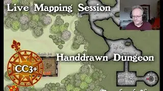 Live Mapping: Hand-drawn Dungeons