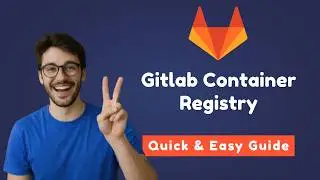 Gitlab CI CD Tutorial | push a docker image to Gitlab Container Registry | Gitlab Container Registry