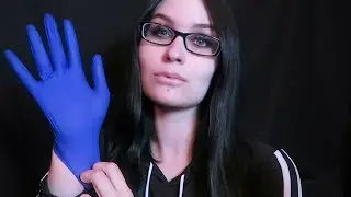 ASMR The Most Detailed Face Exam (face touching, massage, measuring, gloves)