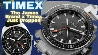 New Release The James Brand x Timex Just Dropped  Automatic GMT Nocturne