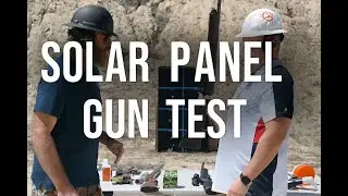 What Finally Penetrates a Solar Panel? (Airsoft &rarr; Rifle Test)