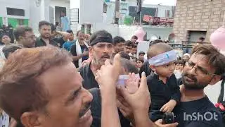 sherkot azadari 10 moharam jallus qama ka matam  1446 hijri 2024