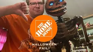 HALLOWEEN PROP FAIL?! Home Depot Pumpkin Skeleton 2024 Unboxing and BOO! Review!