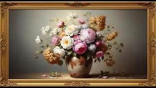 Art TV Framed Classical Painting | Calming Music | Digital Wall Art for Home