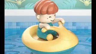 Funny Windup Speed Boat Bath Toy Bathtub Yacht Toy with Water Spray Function, No Batteries Needed