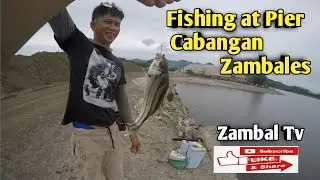 Fishing time at Pier Cabangan Zambales, With ,Zambal Tv, ☺