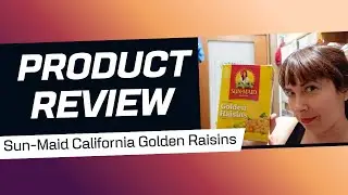 Sun-Maid California Golden Raisins REVIEW!