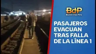 Interrupción en el Metro de Lima deja varados a miles de usuarios