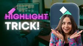 Filmora Highlight Trick! Make Your Text POP in Seconds ✨