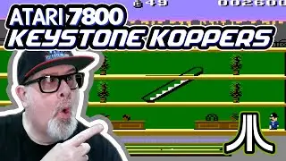 RETRO GAMING MASTERPIECE! KEYSTONE KOPPERS on ATARI 7800!