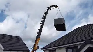 Swim Spa Crane Delivery